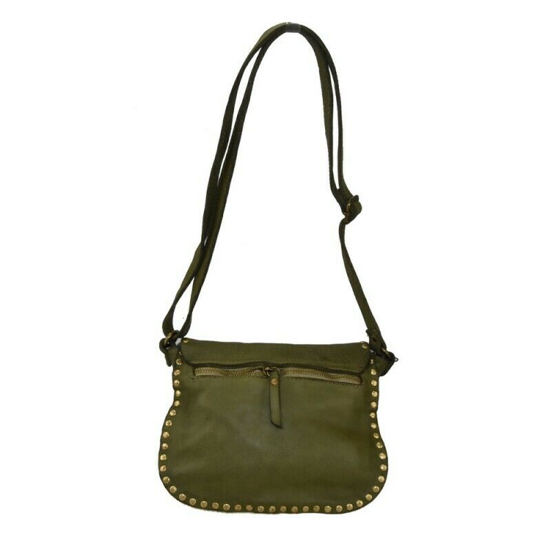 BZNA Bag Ashley Braun Italy Designer Clutch Umhängetasche Damen Handtasche