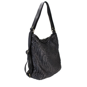 BZNA Bag Lory Petrol Backpacker Designer Rucksack Damenhandtasche Schultertasche