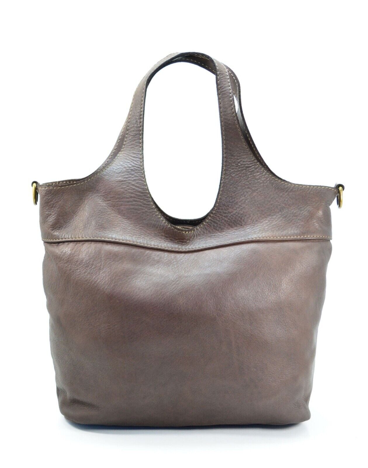 BZNA Bag Wiara Braun Italy Designer Damen Handtasche Schultertasche Tasche