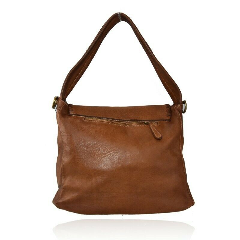 BZNA Bag Karina Rot Italy Designer Messenger Damen Handtasche Schultertasche