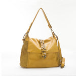 Load image into Gallery viewer, BZNA Bag Amanda Gelb Italy Designer Messenger Damen Handtasche Schultertasche
