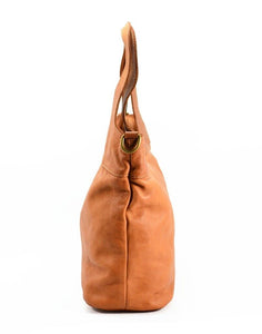 BZNA Bag Wiara Taupe Italy Designer Damen Handtasche Schultertasche Tasche