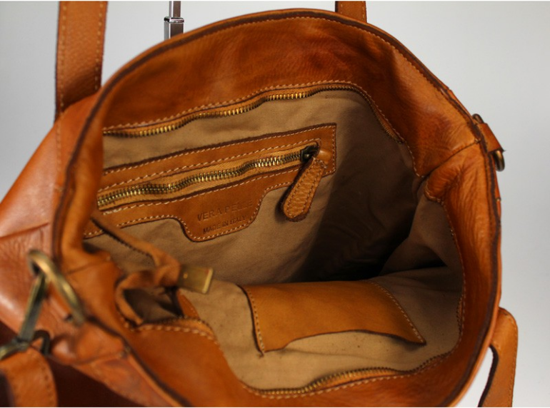 BZNA Bag Minna Rot Italy Designer Beutel Umhängetasche Damen Handtasche Leder