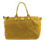 Load image into Gallery viewer, BZNA Bag Funny Gelb Shopper Tasche Schultertasche Handtasche Designer Leder
