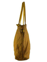 Load image into Gallery viewer, BZNA Bag Rosalie Gelb Italy Damen Handtasche Schultertasche Tasche Leder
