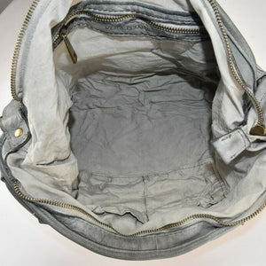 BZNA Bag Majvi Taupe Italy Designer Damen Handtasche Schultertasche Tasche