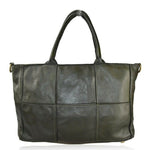 Load image into Gallery viewer, BZNA Bag Jada Grün Italy Designer Damen Handtasche Schultertasche Tasche Leder
