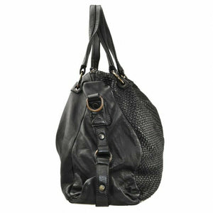 BZNA Bag Arya Braun Italy Designer Damen Handtasche Schultertasche Tasche