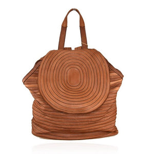 BZNA Bag Ronda Cognac Backpacker Designer Rucksack Damenhandtasche Tasche