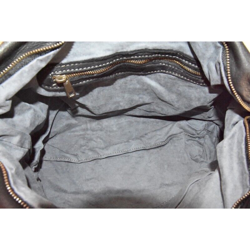 BZNA Bag Mania Braun Italy Designer Damen Handtasche Schultertasche Tasche