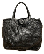 Load image into Gallery viewer, BZNA Bag Madita Schwarz Italy Designer Damen Handtasche Schultertasche Tasche

