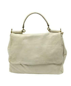 BZNA Bag Leonie Beige Italy Designer Damen Handtasche Ledertasche Schultertasche