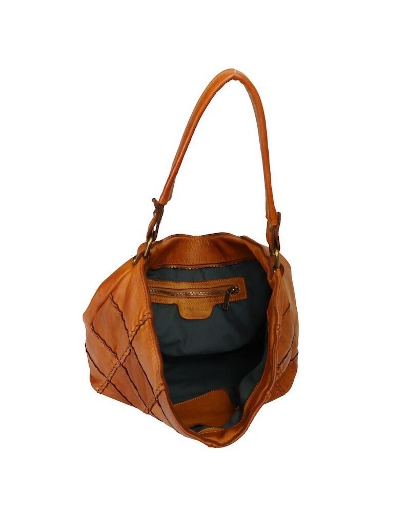 BZNA Bag Ocea Taupe Italy Designer Damen Handtasche Schultertasche Tasche