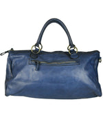 Load image into Gallery viewer, BZNA Bag Bruce Blau Italy Designer Weekender Damen Handtasche Schultertasche
