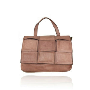 BZNA Bag Svea Rosa Italy Designer Handtasche Ledertasche Schultertasche