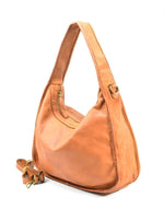 Load image into Gallery viewer, BZNA Bag Wito Cognac Italy Designer Handtasche Schultertasche Tasche Leder
