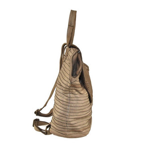 BZNA Bag Ronda Cognac Backpacker Designer Rucksack Damenhandtasche Tasche