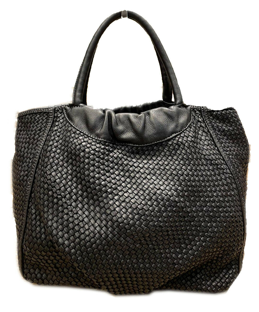 BZNA Bag Madita Schwarz Italy Designer Damen Handtasche Schultertasche Tasche