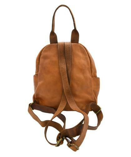BZNA Bag Pat Black Backpacker Designer Rucksack Damenhandtasche Schultertasche