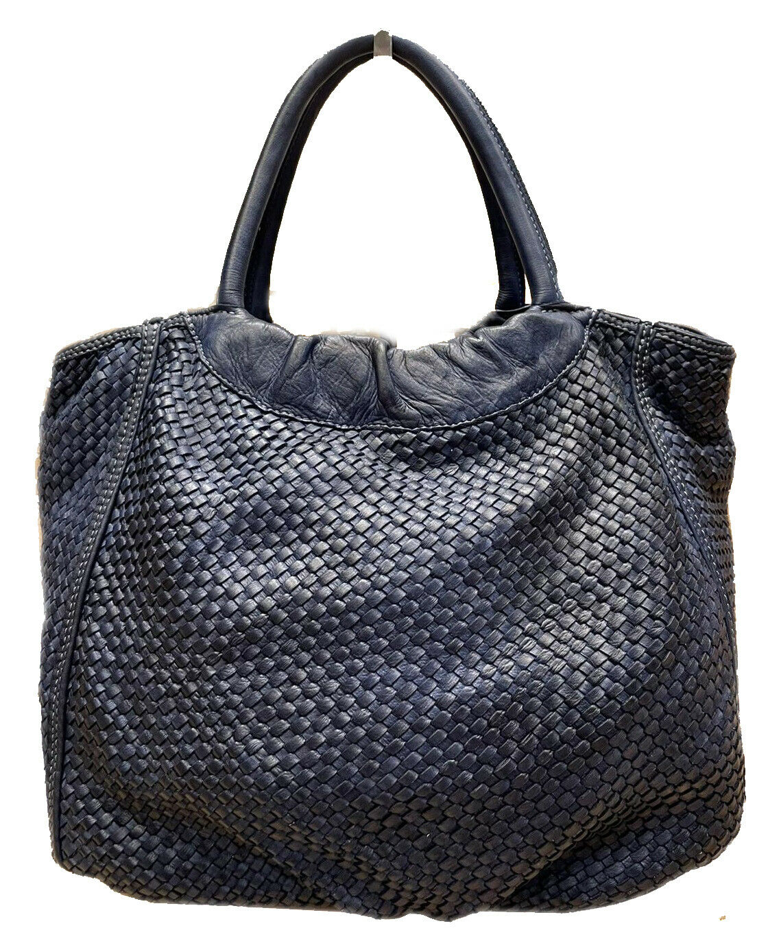 BZNA Bag Madita Blau Italy Designer Damen Handtasche Schultertasche Tasche