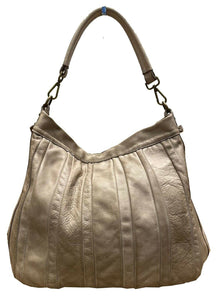 BZNA Bag Lennja Taupe Italy Designer Damen Handtasche Schultertasche Tasche
