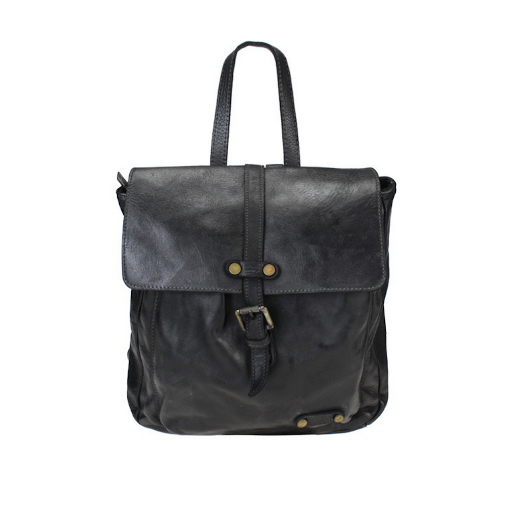 BZNA Bag Xiana Schwarz Italy Rucksack Backpacker Designer Tasche