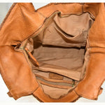 Load image into Gallery viewer, BZNA Bag Rosalie taupe Italy Damen Handtasche Schultertasche Tasche Leder
