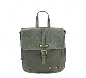 BZNA Bag Xiana Grün Italy Rucksack Backpacker Designer Tasche