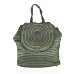 Load image into Gallery viewer, BZNA Bag Ronda Grün Backpacker Designer Rucksack Damenhandtasche Tasche
