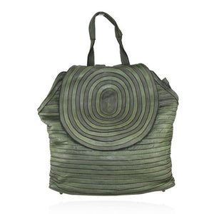 BZNA Bag Ronda Grün Backpacker Designer Rucksack Damenhandtasche Tasche