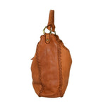 Load image into Gallery viewer, BZNA Bag Wendy Cognac Italy Designer Damen Handtasche Schultertasche Tasche
