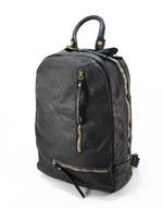 Load image into Gallery viewer, BZNA Bag Shane Schwarz Backpacker Designer Rucksack Handtasche Schultertasche
