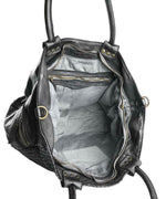 Load image into Gallery viewer, BZNA Bag Rita Blau used look Italy Designer Handtasche Schultertasche Leder
