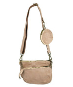 Load image into Gallery viewer, BZNA Bag Ljuba Rosa Clutch Italy Designer Damen Handtasche Schultertasche
