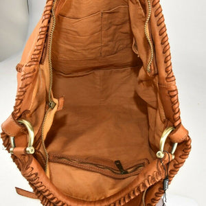 BZNA Bag Wendy Grau Italy Designer Damen Handtasche Schultertasche Tasche