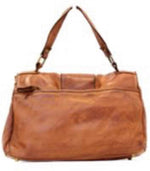 Load image into Gallery viewer, BZNA Bag Santa cognac Italy Designer Damen Handtasche Ledertasche Schultertasche Tasche Leder Shopper Neu
