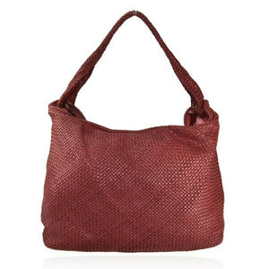 BZNA Bag Sanja Rot Italy Designer Damen Handtasche Schultertasche Tasche