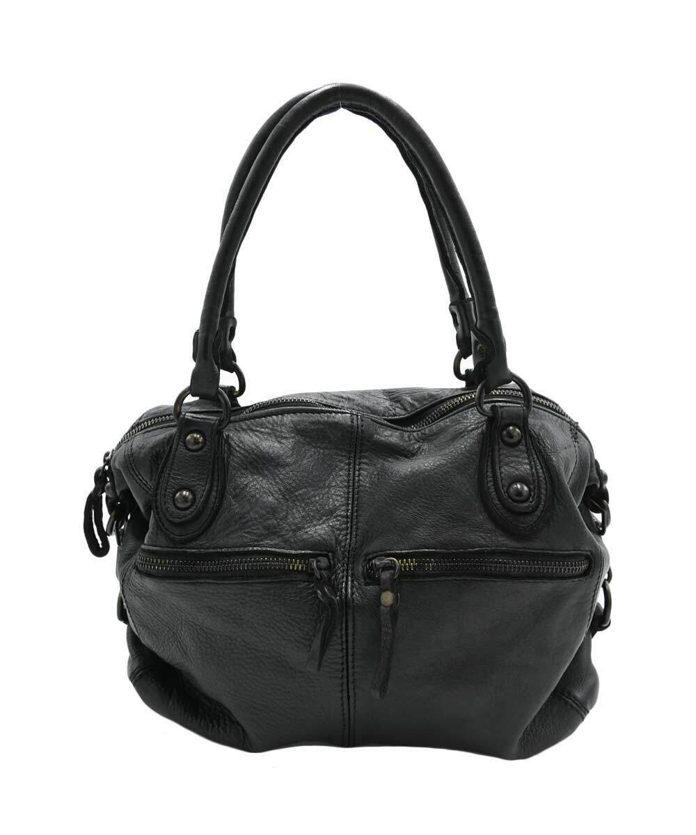 BZNA Bag Salitta black Italy Designer Damen Handtasche Schultertasche Tasche