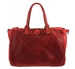 Load image into Gallery viewer, BZNA Bag Funny Rot Shopper Tasche Schultertasche Handtasche Designer Leder

