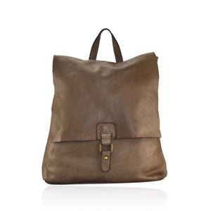 BZNA Bag Piana Taupe Italy Rucksack Backpacker Designer Tasche