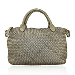 Load image into Gallery viewer, BZNA Bag Bianca Taupe Italy Designer Damen Handtasche Schultertasche Tasche
