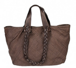 Load image into Gallery viewer, BZNA Bag Larissa Braun Italy Designer Damen Handtasche Schultertasche Tasche
