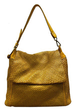 Load image into Gallery viewer, BZNA Bag Tarja Gelb Italy Designer Messenger Damen Handtasche Schultertasche
