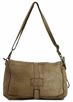 Load image into Gallery viewer, BZNA Bag Lola Gelb Italy Designer Clutch Umhängetasche Damen Handtasche
