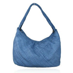 Load image into Gallery viewer, BZNA Bag Sanja Blau Italy Designer Damen Handtasche Schultertasche Tasche
