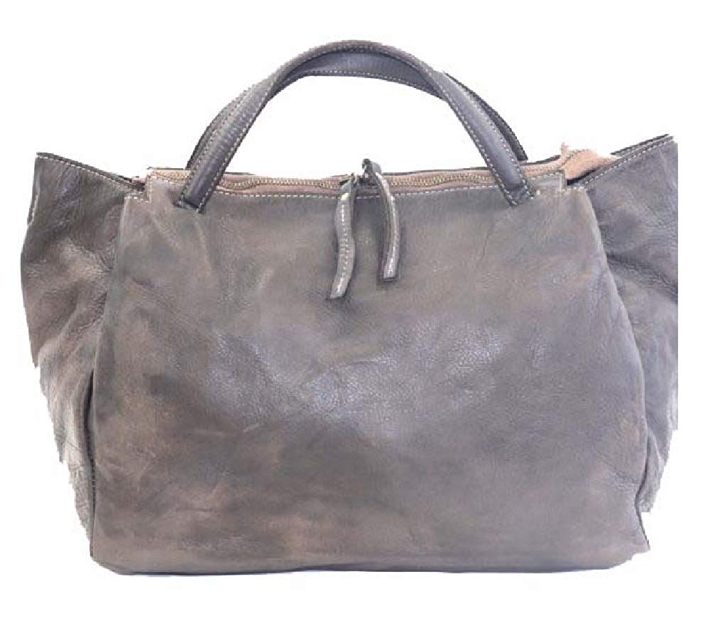 BZNA Bag Diana braun Italy Designer Damen Handtasche Schultertasche Tasche Leder Shopper Neu