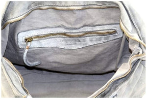 BZNA Bag Vida gelb Italy Designer Damen Ledertasche Handtasche Schultertasche Tasche Leder Beutel Neu