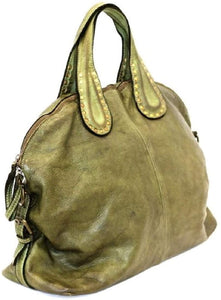 BZNA Bag Madrid alt rosa Italy Designer Damen Handtasche Schultertasche Tasche Leder Shopper Neu