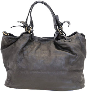 BZNA Bag Fee schwarz Lederfarben Italy Designer Damen Handtasche Schultertasche Tasche Calf Leather Shopper Neu