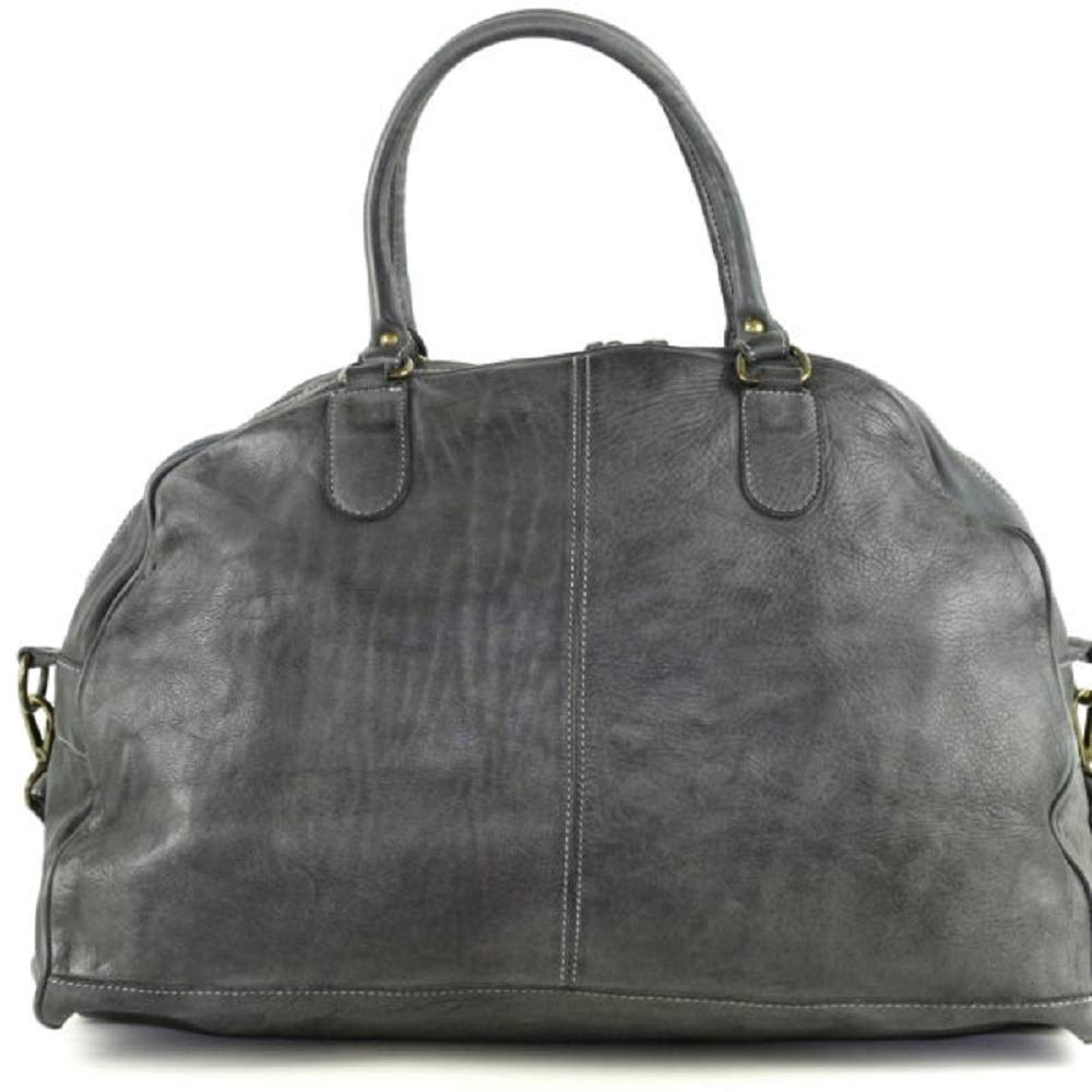 BZNA Bag Camilla braun moro Italy Designer Weekender Damen Handtasche Schultertasche Tasche Leder Shopper Neu